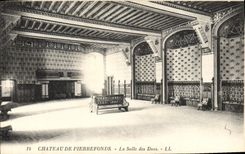 CPA Chateau de Pierrefonds La Salle des Ducs 