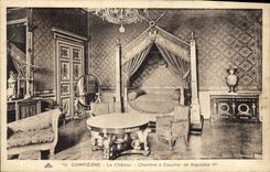 CPA Compiegne Le Chateau Chambre a Coucher de Napoleon Ier 