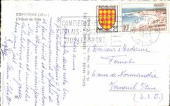 CPA Compiegne Oise l'hotel de ville 