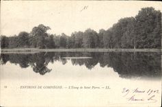 CPA Environs de Compiegne l'Etang de Saint Pierre 