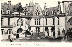 CPA Pierrefonds le Chateau le Beffroi 