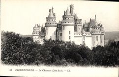 CPA Pierrefonds le Chateau Cote Sud 