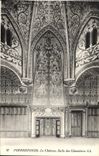 CPA Pierrefonds le chateau salle des Chevaliers 