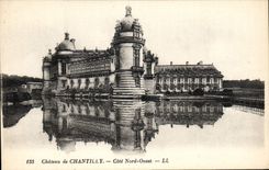 CPA Chateau de Chantilly Cote Nord Ouest 
