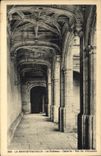 CPA La Rochefoucauld le Chateau Galerie Rez de chaussee 