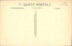 CPA La Rochefoucauld le Chateau Galerie Rez de chaussee 