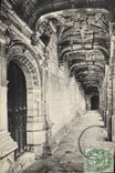CPA La Rochefoucauld le Chateau Galerie Rez de chaussee 