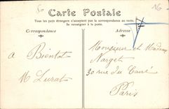 CPA La Rochefoucauld le Chateau Galerie Rez de chaussee