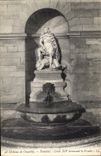 CPA Chateau de Chantilly Fontaine Louis XIV terrassant la Fronde 