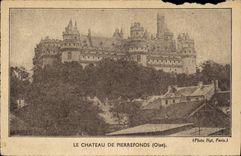 CPA Le Chateau de Pierrefonds Oise 