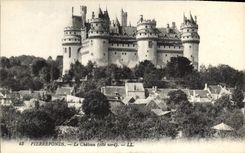 CPA Pierrefonds Le Chateau cote nord 
