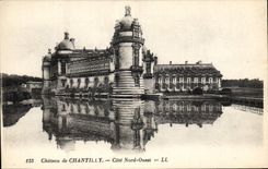 CPA Chateau de Chantilly Cote Nord Ouest 