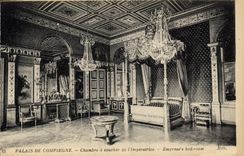 CPA Palais de Compiegne Chambre a coucher de l'Imperatrice 