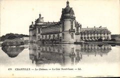 CPA Chantilly Le Chateau le cote nord ouest 