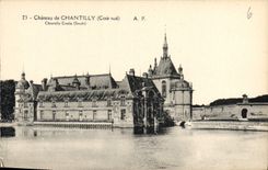 CPA Chateau de Chantilly cote sud 