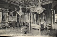 CPA Palais de Compiegne Chambre a Coucher de l'Empereur 