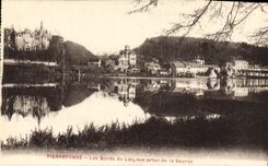 CPA Pierrefonds les Bords du Lac vue prise de la Source 