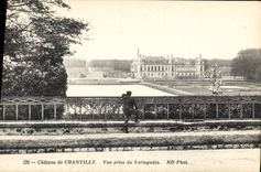 CPA Chateau de Chantilly vue prise du Vertugadin 