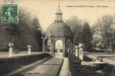 CPA Chateau de Chantilly Oise l'Ile d'Amour 
