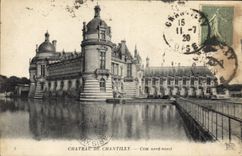 CPA Chateau de Chantilly cote nord ouest 