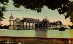 CPA Chateau de Chantilly Cote Est 