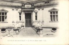CPA Chateau de Chantilly La Porte du Musee Conde 