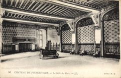 CPA Chateau du Pierrefonds la Salle des Ducs 