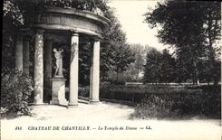 CPA Chateau de Chantilly le Temple de Diane 