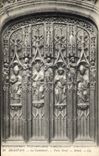 CPA Beauvais La Cathedrale Porte Nord 