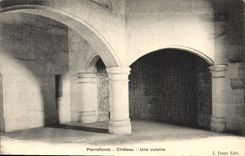 CPA Pierrefonds Chateau une cuisine 