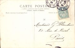 CPA Chateau de Chantilly la Tribune 