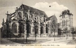 CPA Beauvais l'Eglise Saint Etienne XI et XV siecles Cote Nord 