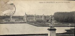 CPA Chateau de Chantilly vue prise du Vertugadin 