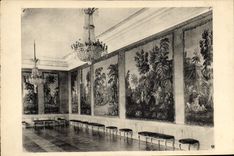 CPA Chateau de Compiegne Salle des Tapisseries d'Aubusson 
