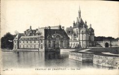 CPA Chateau de Chantilly cote sud 