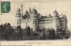 CPA Pierrefonds le Chateau Cote Nord Est 