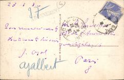 CPA Beauvais Ecran Scenes arabes d'apres Gaudissard