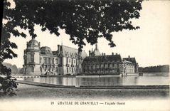 CPA Chateau de Chantilly Facade Ouest 
