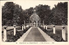 CPA Chateau de Chantilly L'Ile d'Amour 