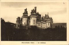 CPA Pierrefonds Oise le Chateau 