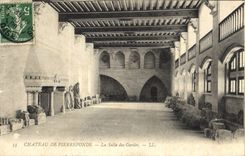 CPA Chateau de Pierrefonds la Salle des Gardes 