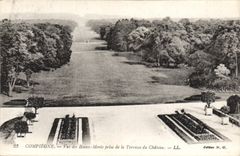 CPA Compiegne Vue des Beaux Monts prise de la Terrasse du Chateau 