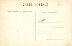 CPA Chantilly le Chateau 