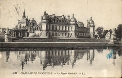 CPA Chateau de Chantilly la facade Nord Est 