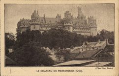 CPA Le Chateau de Pierrefonds Oise 