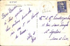 CPA Pierrefonds Oise Le Chateau 