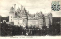 CPA Pierrefonds Le Chateau cote Nord Est 