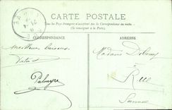 CPA Pierrefonds Le Chateau cote Nord Est 