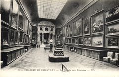 CPA Chateau de Chantilly La Galerie des Peintures 