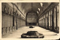 CPA Chateau de Pierrefonds Oise La Salle des Preus 